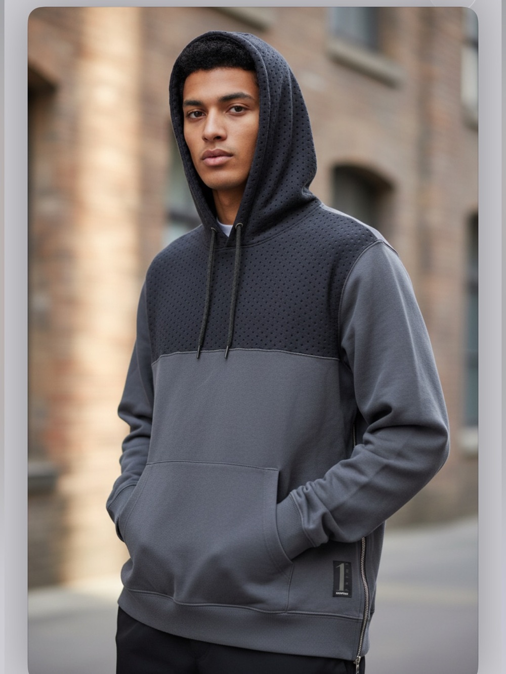 IUTER 1 Primo italian designer hoodie